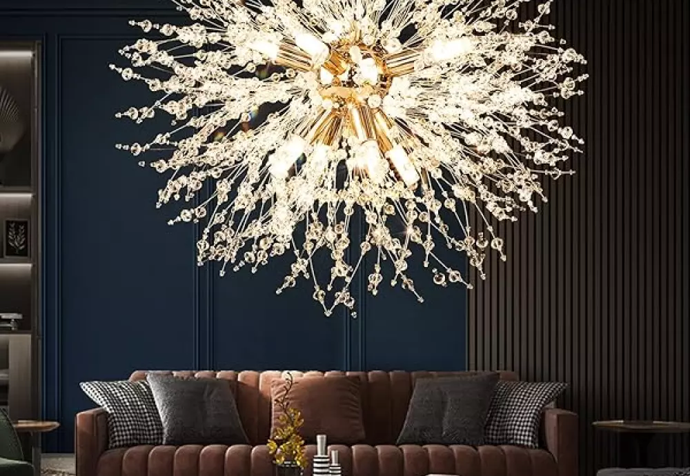 antique gold crystal chandelier