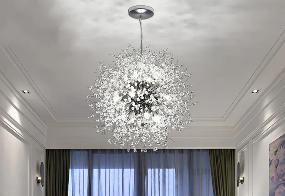 art deco bubble chandelier