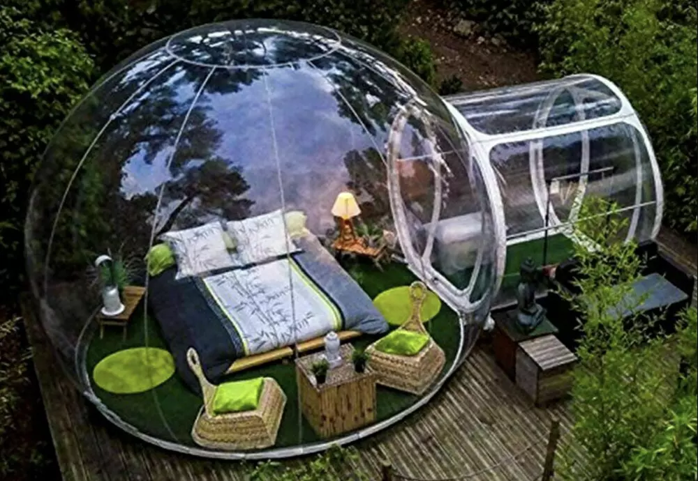 best outdoor camping bubble tent