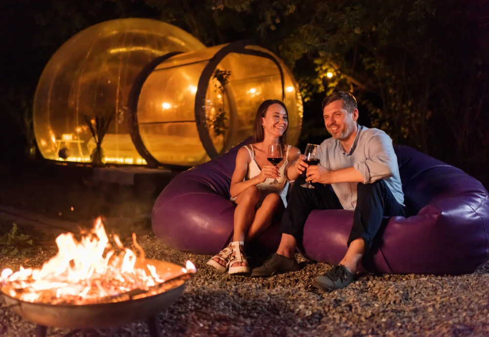 bubble tent dome outdoor